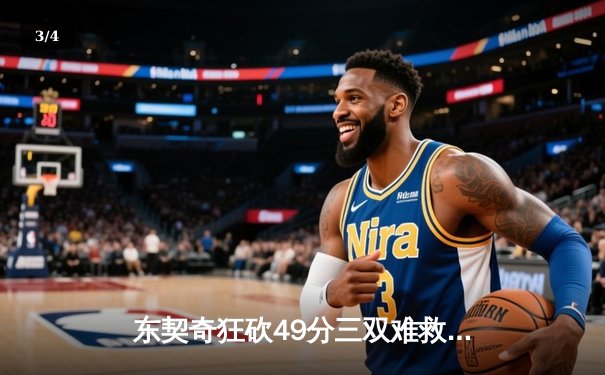 东契奇狂砍49分三双难救主，独行侠加时憾负凯尔特人总决赛首战 - 3